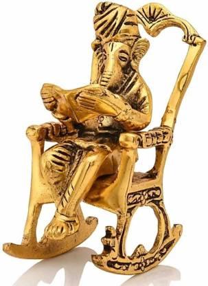 Relaxed Lord Ganesha Statue
