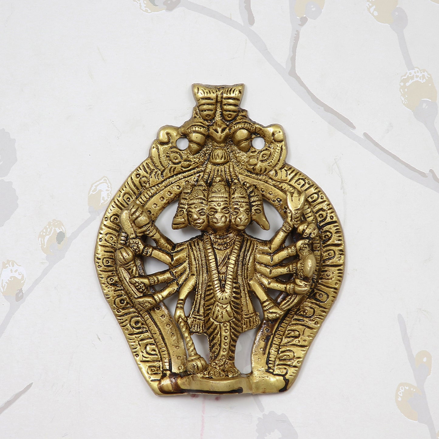 Panchmukhi Lord Hanuman Brass Idol Statue
