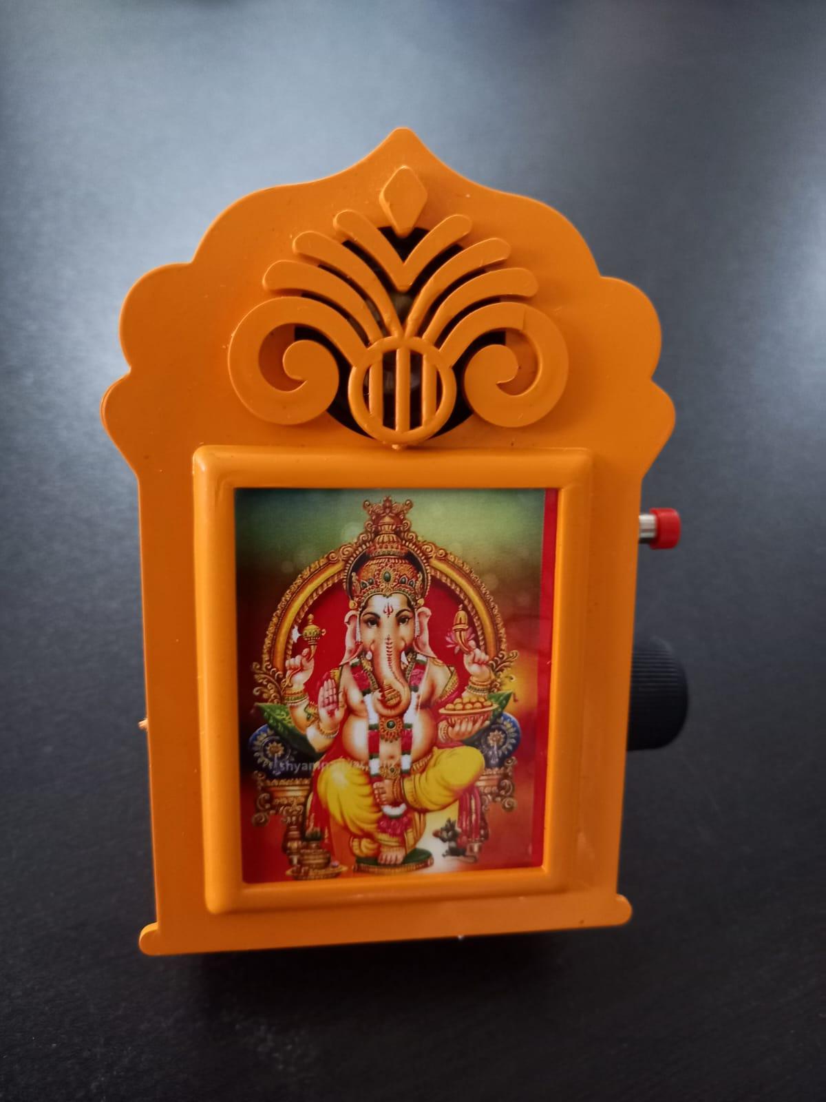 Ganesh Mantra Device Mantra Chanting Bell - 35 Mantras