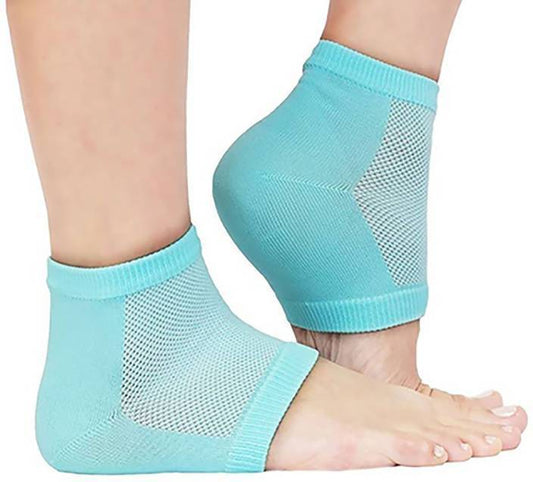 343 Heel Pain Relief Silicone Gel Heel Socks – Ultimate Comfort & Protection
