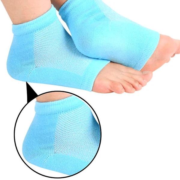 343 Heel Pain Relief Silicone Gel Heel Socks – Ultimate Comfort & Protection