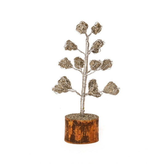 Pyrite Tree Home Decor For Abundance - 15 Beads
