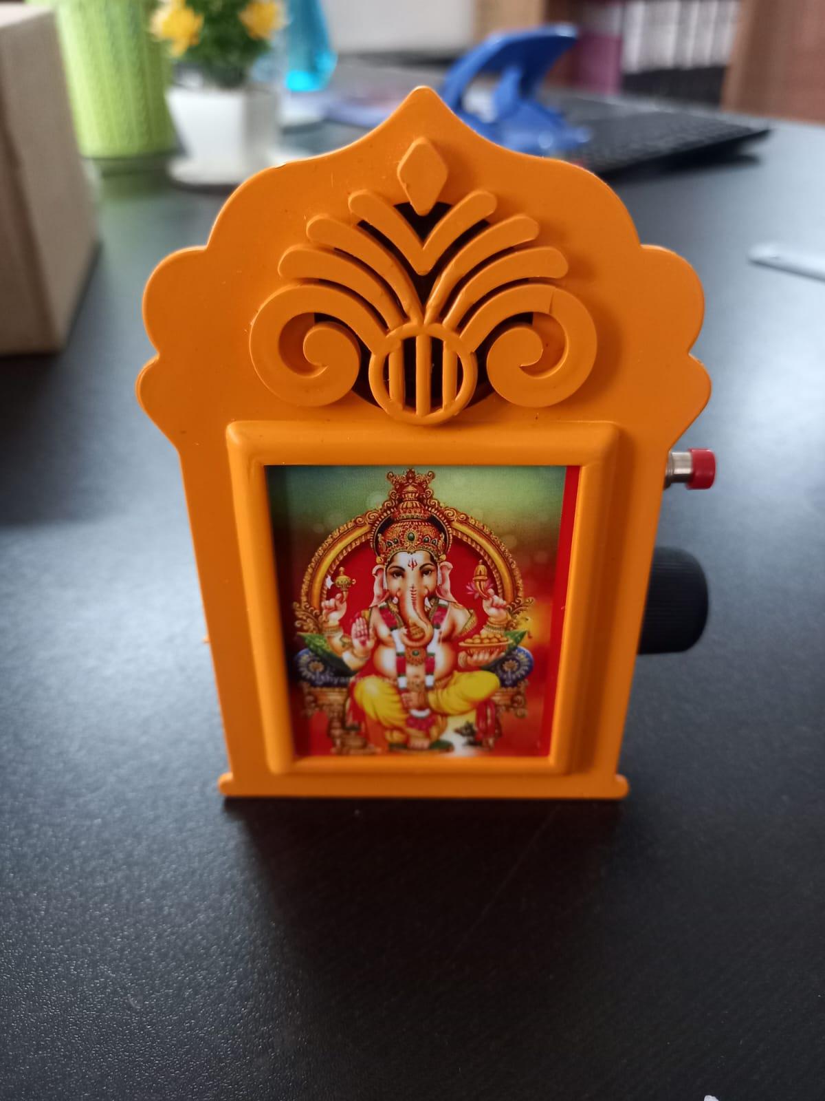 Ganesh Mantra Device Mantra Chanting Bell - 35 Mantras