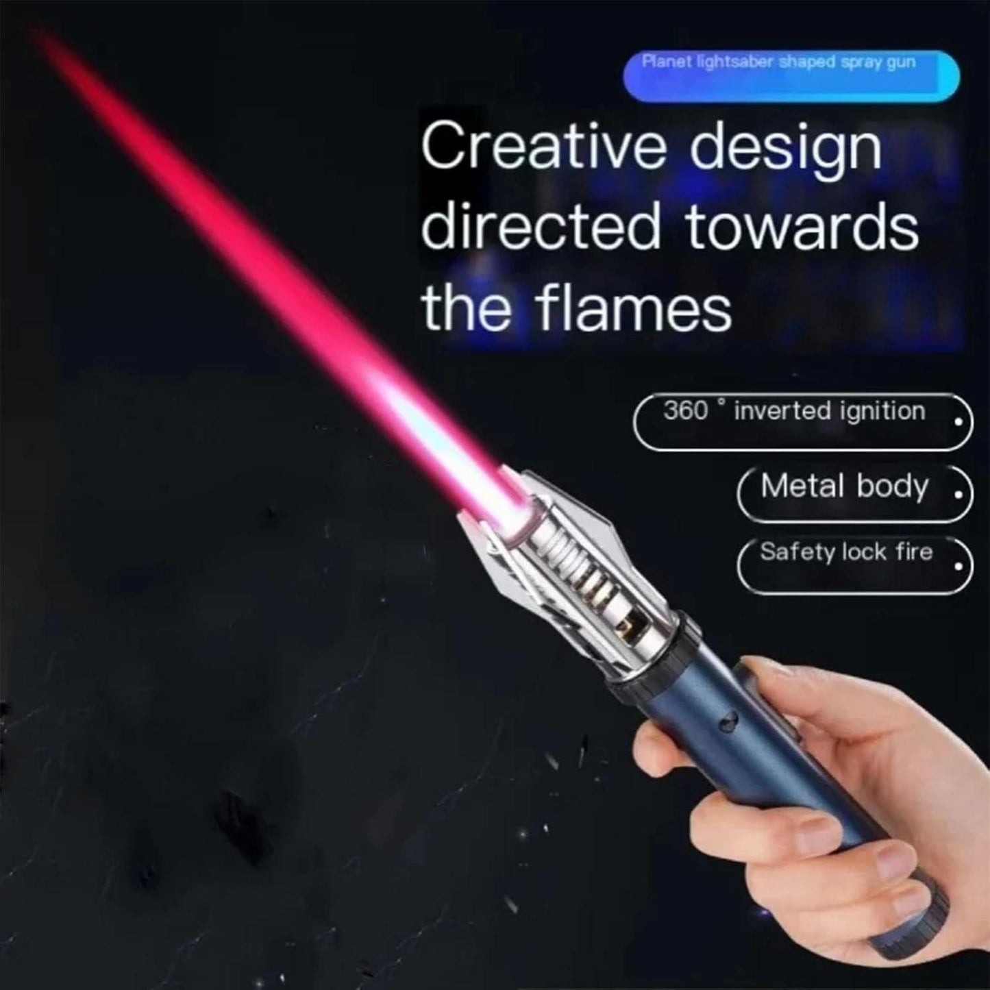 Lightsaber Lighter for Fire Rituals and Hawans