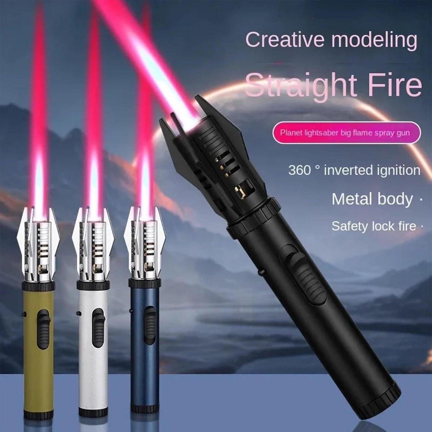 Lightsaber Lighter for Fire Rituals and Hawans