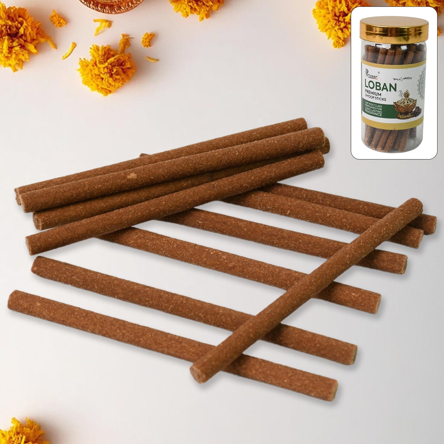 Natural Microfine Loban Dhoop Sticks – Purify, Uplift & Energize