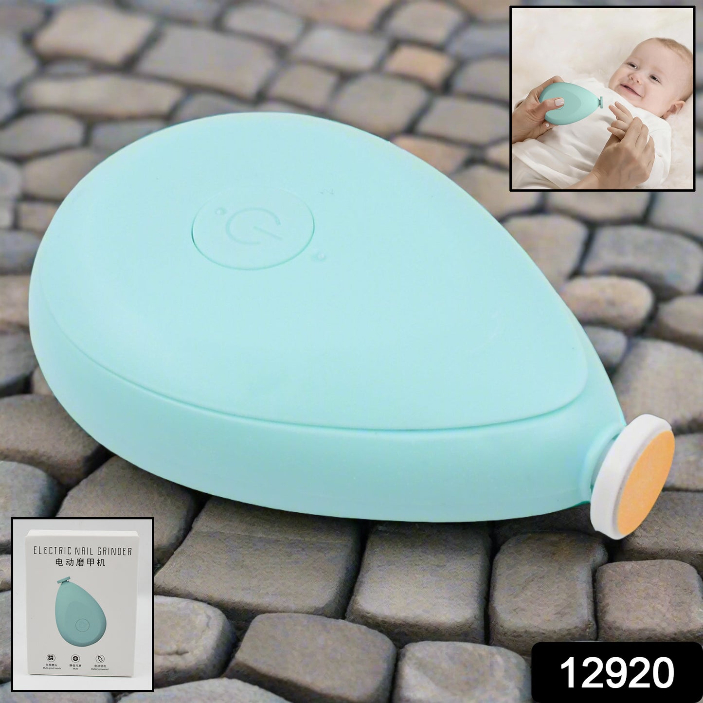 Baby Electric Nail Grinder – Safe & Gentle Nail Care for Infants