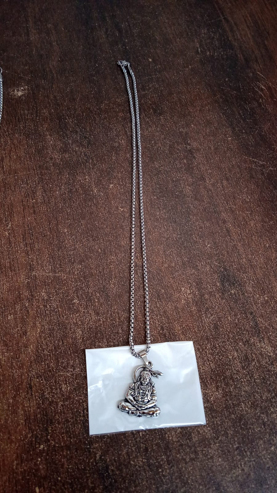 Hanuman Ji Pendant with Chain for Men And Women (1 Pc)