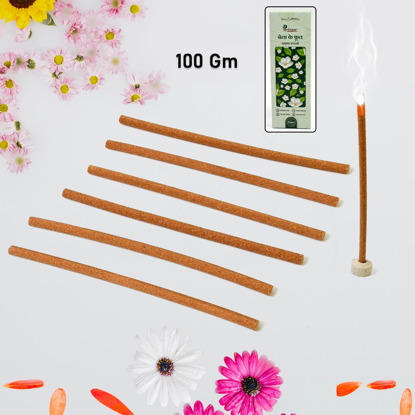 Bela Ke Phool Premium Incense Sticks – Divine Fragrance for Daily Pooja